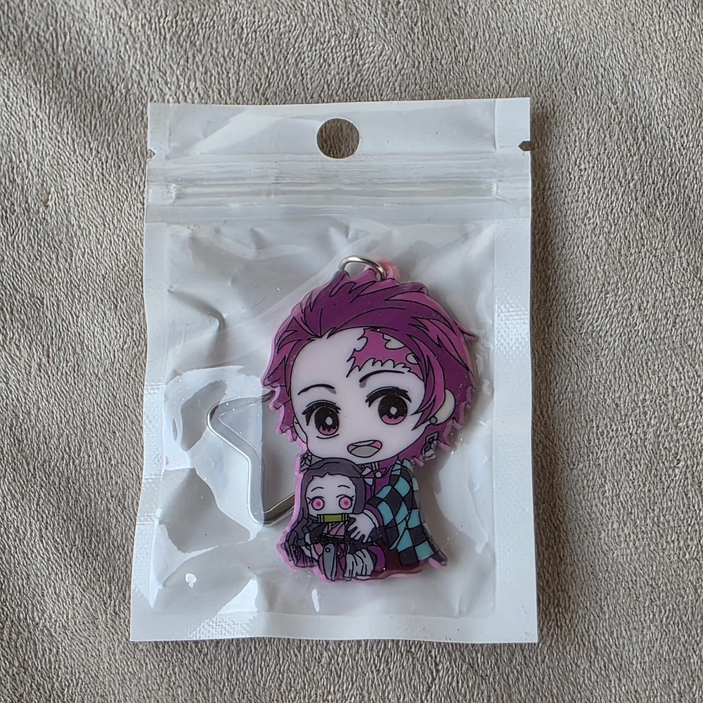 DEMON SLAYER Tanjiro With Nezuko Kamado Keychain